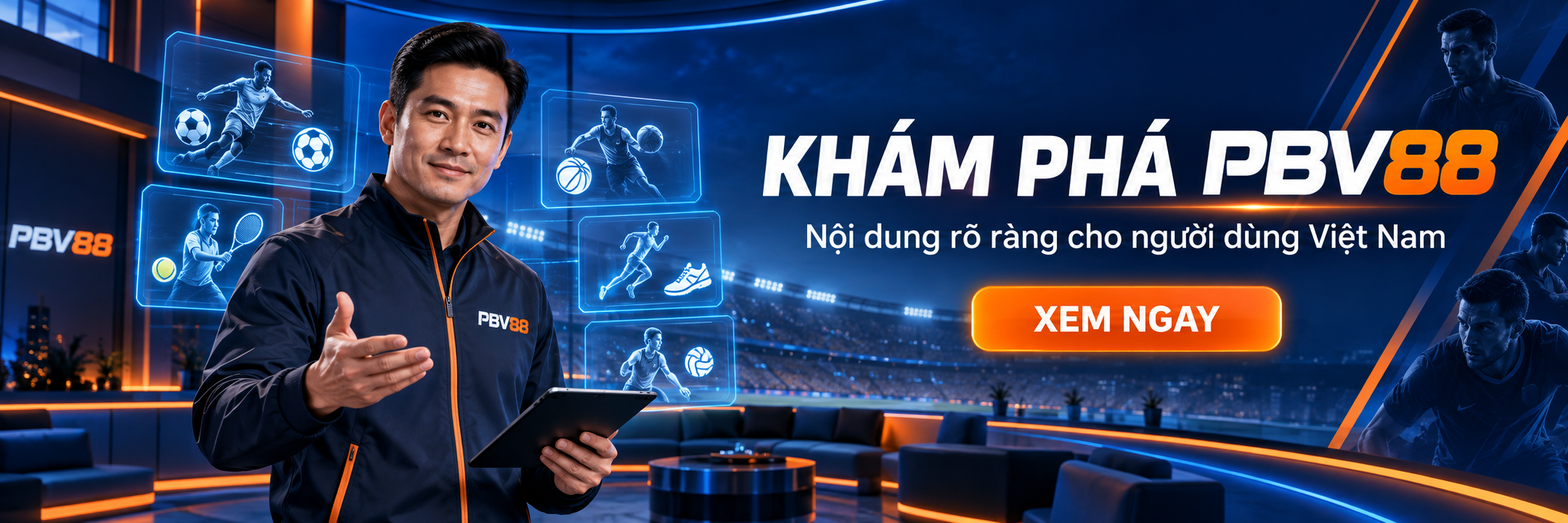 Ảnh minh họa màn hình danh mục giải trí trên PBV88